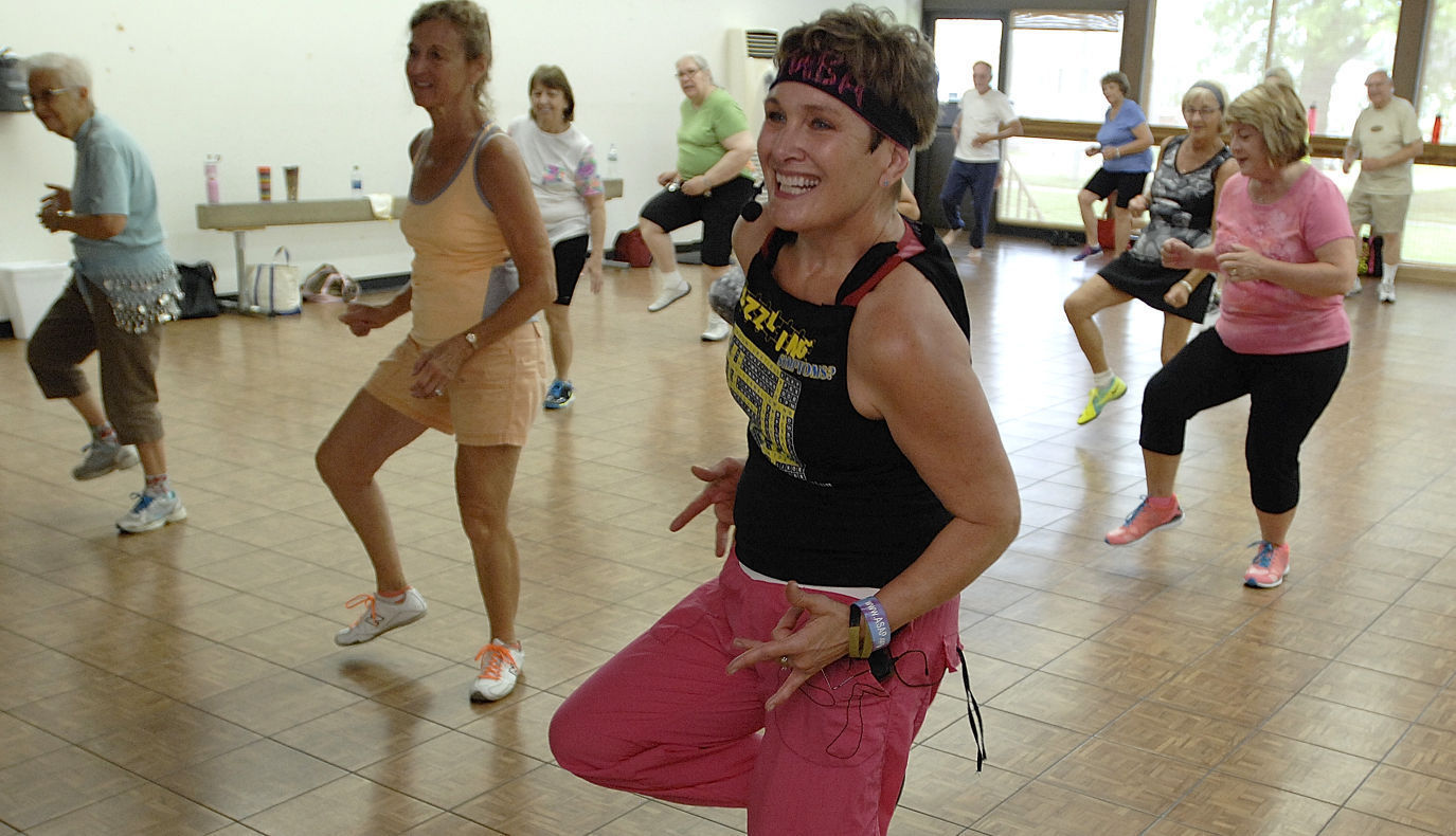 Relax with some yoga or step up to the challenge of Zumba